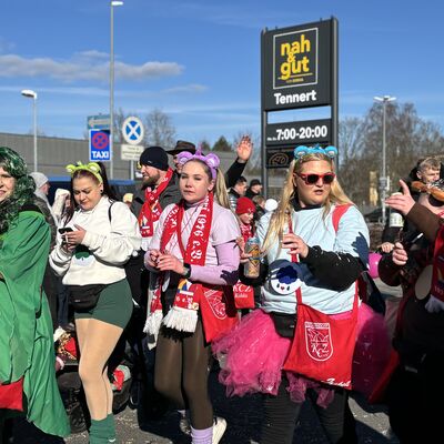 Bild vergr&ouml;&szlig;ern: Impression vom Karnevalsumzug in Sandersdorf 2026