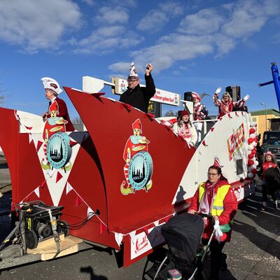 Bild vergr&ouml;&szlig;ern: Impression vom Karnevalsumzug in Sandersdorf 2026