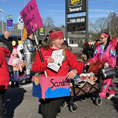 Bild vergr&ouml;&szlig;ern: Impression vom Karnevalsumzug in Sandersdorf 2026