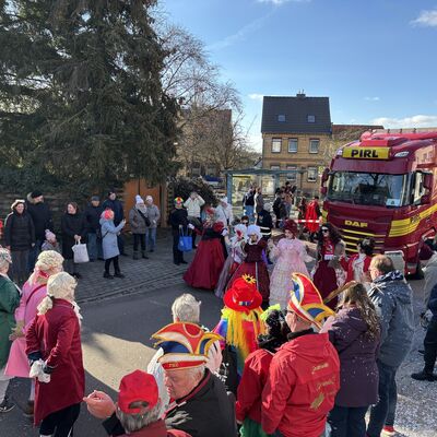 Bild vergr&ouml;&szlig;ern: Impression vom Karnevalsumzug in Sandersdorf 2026