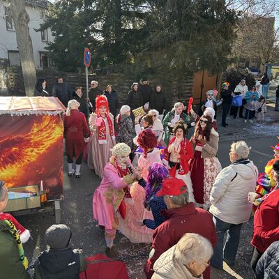 Bild vergr&ouml;&szlig;ern: Impression vom Karnevalsumzug in Sandersdorf 2026