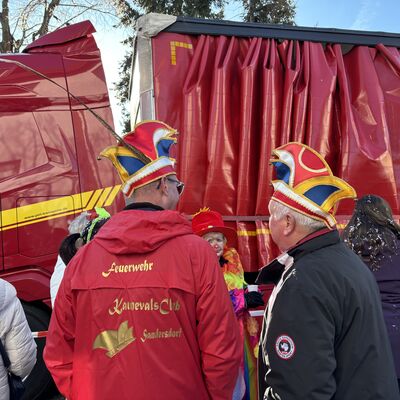 Bild vergr&ouml;&szlig;ern: Impression vom Karnevalsumzug in Sandersdorf 2026