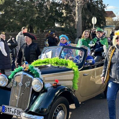 Bild vergr&ouml;&szlig;ern: Impression vom Karnevalsumzug in Sandersdorf 2026