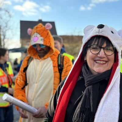 Bild vergr&ouml;&szlig;ern: Impression vom Karnevalsumzug in Sandersdorf 2026