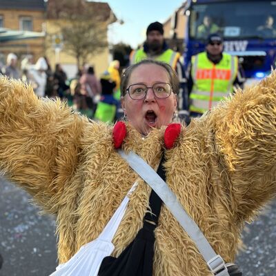 Bild vergr&ouml;&szlig;ern: Impression vom Karnevalsumzug in Sandersdorf 2026