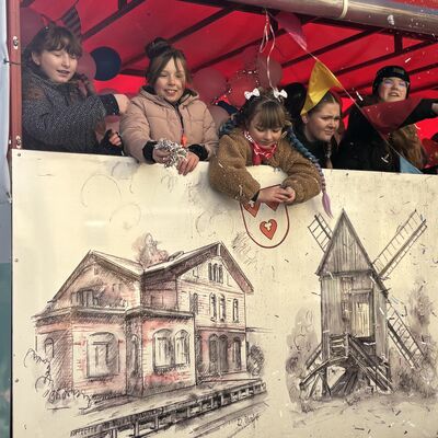 Bild vergr&ouml;&szlig;ern: Impression vom Karnevalsumzug in Sandersdorf 2026