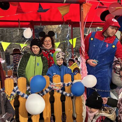 Bild vergr&ouml;&szlig;ern: Impression vom Karnevalsumzug in Sandersdorf 2026