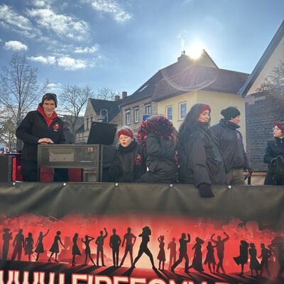 Bild vergr&ouml;&szlig;ern: Impression vom Karnevalsumzug in Sandersdorf 2026