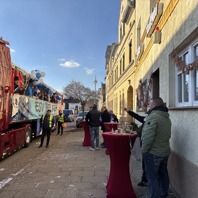 Bild vergr&ouml;&szlig;ern: Impression vom Karnevalsumzug in Sandersdorf 2026