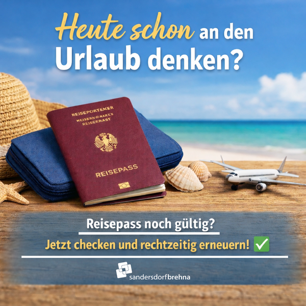 G&uuml;ltigkeit von Reisedokumenten pr&uuml;fen! - Bild mit KI-Unterst&uuml;tzung