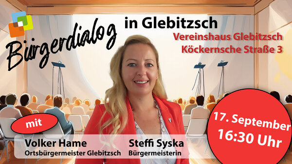 B&uuml;rgerdialog Glebitzsch 2026