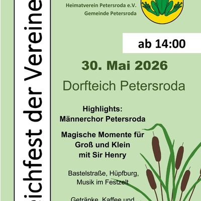 Flyer Teichfest 2026