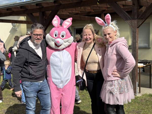 Impression der Ostereiersuche in Zscherndorf im April 2026
