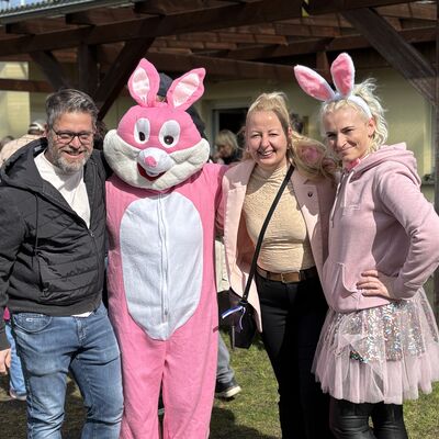 Bild vergr&ouml;&szlig;ern: Impression der Ostereiersuche in Zscherndorf im April 2026