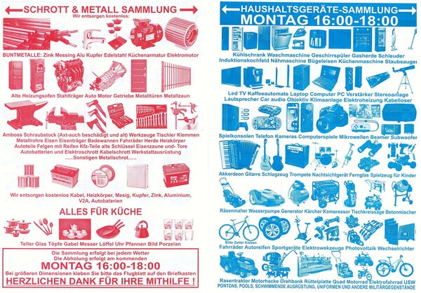 Beispiele Postwurfzettel 2026