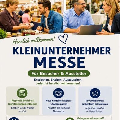 Bild vergr&ouml;&szlig;ern: Kleinunternehmermesse 2026
