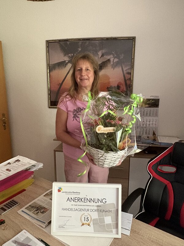 Handelsvertreterin Dorit Kunath.