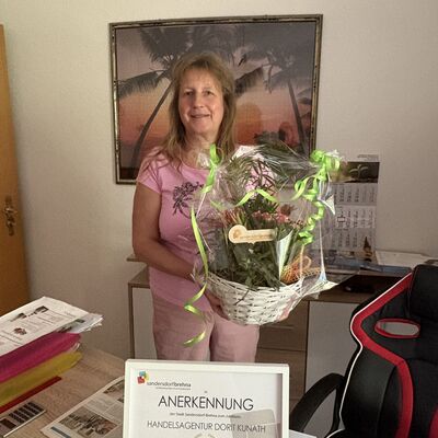 Handelsvertreterin Dorit Kunath.
