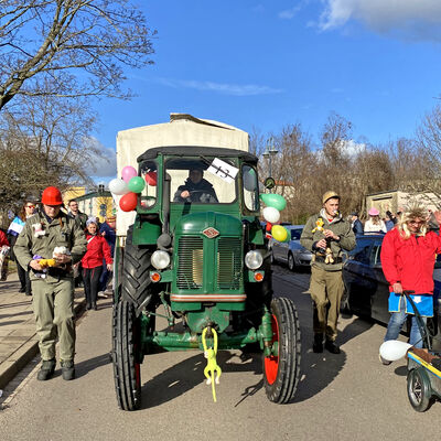 Bild vergrößern: Karnevalsumzug in Sandersdorf Brehna am 19. Februar 2023