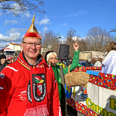 Bild vergrößern: Karnevalsumzug in Sandersdorf Brehna am 19. Februar 2023