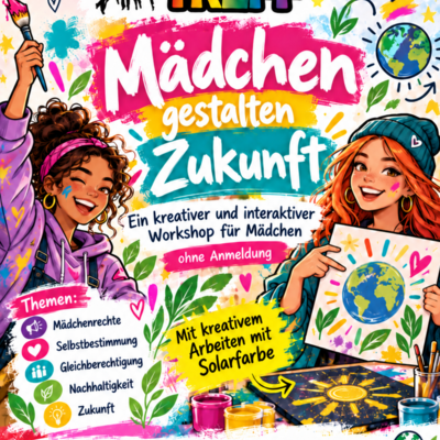 Plakat Bildungsprojekt Weltm&auml;dchentag am 21.10.2026