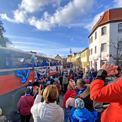 Bild vergrößern: Karnevalsumzug in Sandersdorf Brehna am 19. Februar 2023