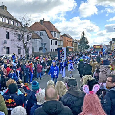 Bild vergrößern: Karnevalsumzug in Sandersdorf-Brehna am 19. Februar 2023